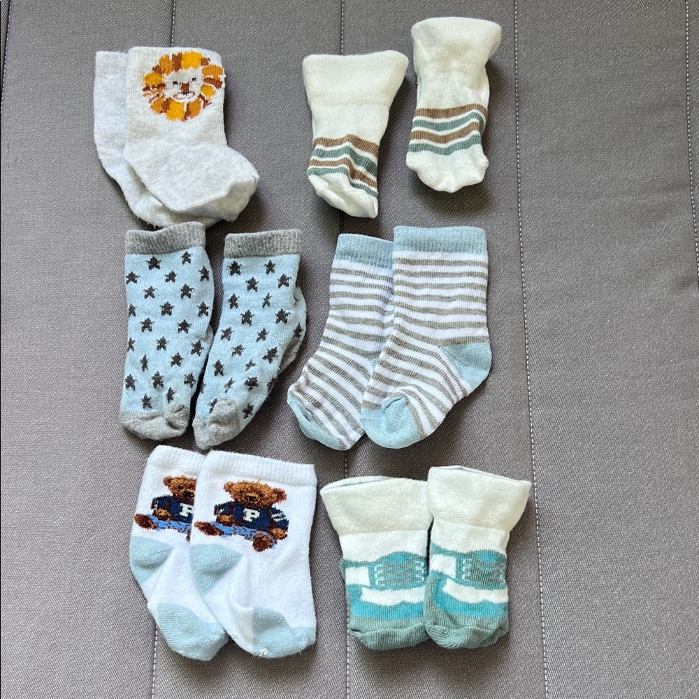Assorted Baby Socks Set for Newborn